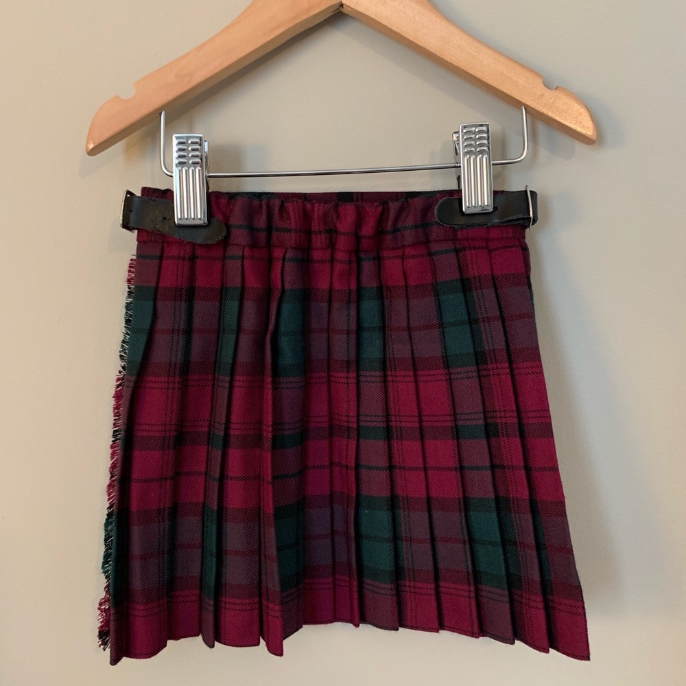 Glen Appin tartan plaid skirt 2T - Picture 2 of 5